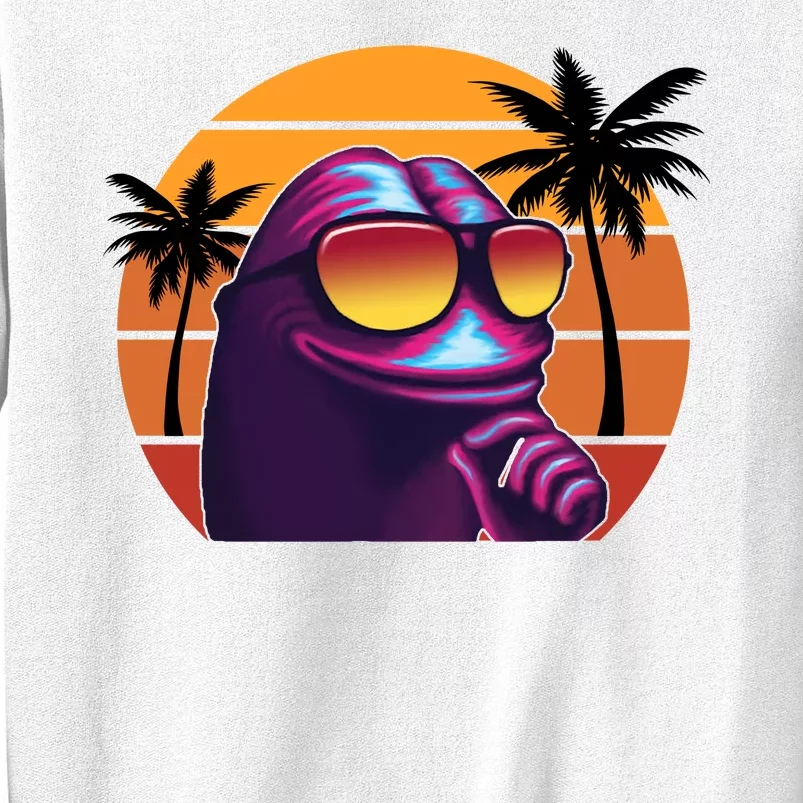 Pepe Tropical Retro Sunset Sweatshirt