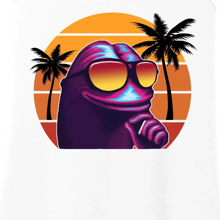 Pepe Tropical Retro Sunset Ladies Essential Tank