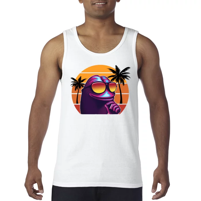 Pepe Tropical Retro Sunset Tank Top