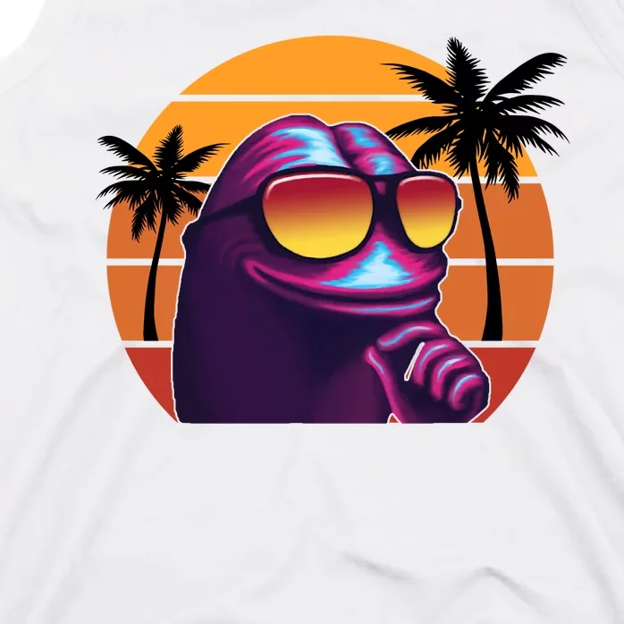 Pepe Tropical Retro Sunset Tank Top