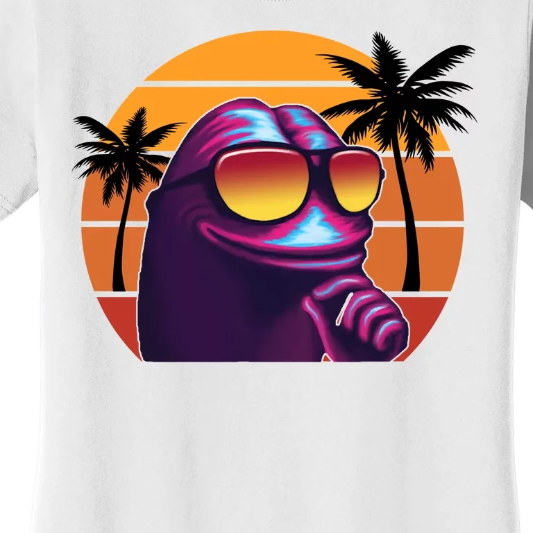 Pepe Tropical Retro Sunset Women's T-Shirt