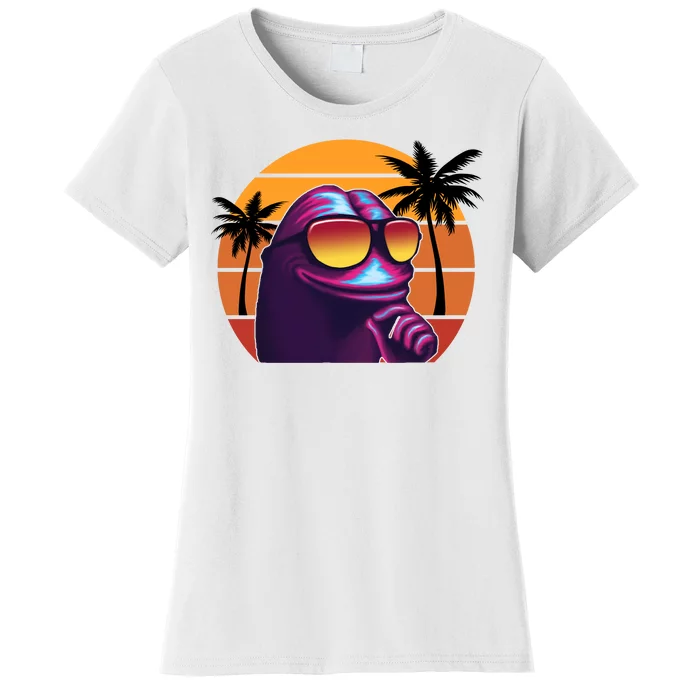 Pepe Tropical Retro Sunset Women's T-Shirt