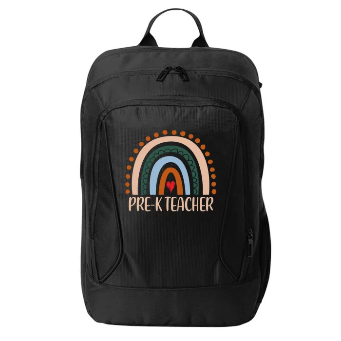 Pregiftk Teacher Rainbow Appreciation Day Hello Back To School Cute Gift City Backpack