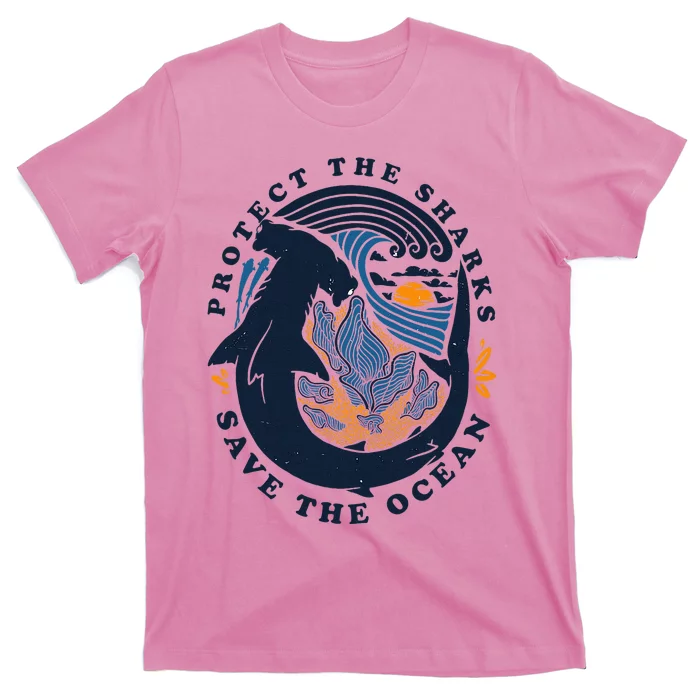 Protect The Shark Save The Ocean Save Ocean T-Shirt