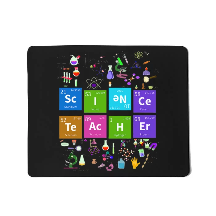 Periodic Table Science Teacher Chemist Science Chemistry Mousepad