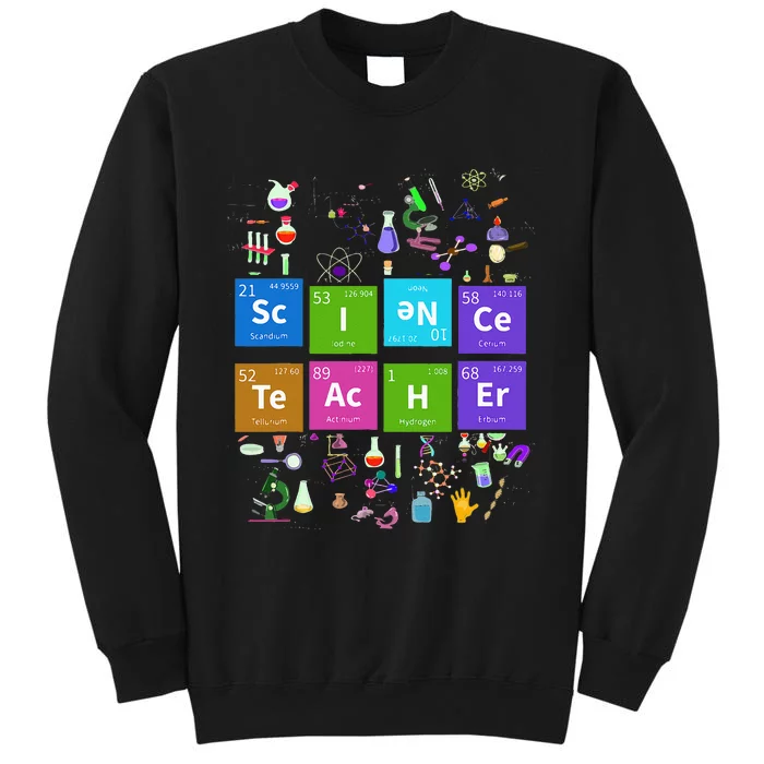 Periodic Table Science Teacher Chemist Science Chemistry Tall Sweatshirt