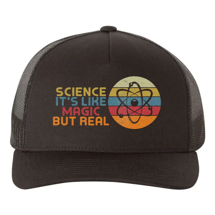 periodic Table Student Science its like Magic but real Yupoong Adult 5-Panel Trucker Hat