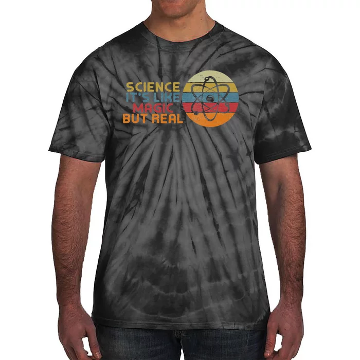 periodic Table Student Science its like Magic but real Tie-Dye T-Shirt