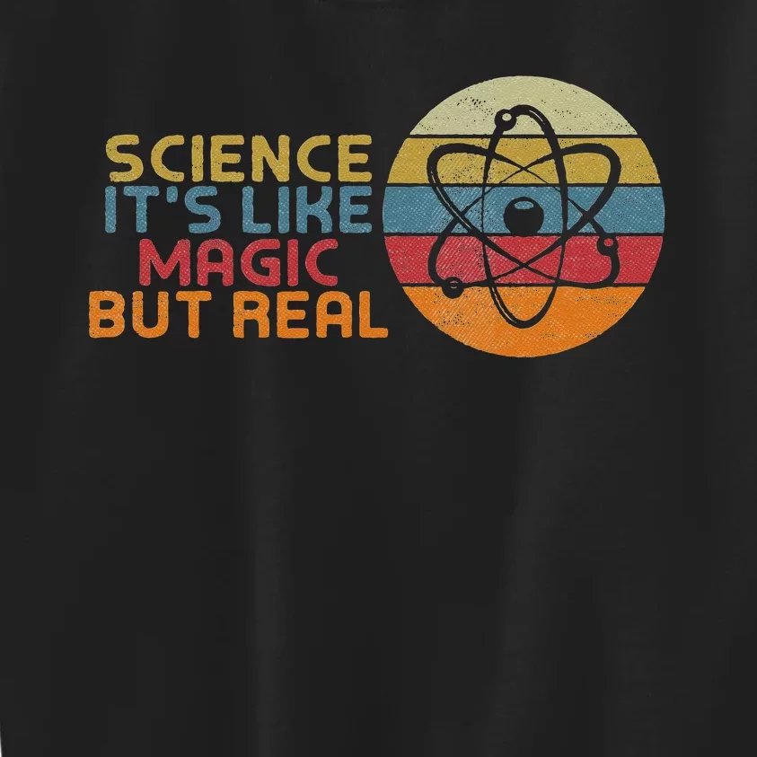 periodic Table Student Science its like Magic but real Kids Sweatshirt