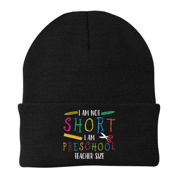 Preschool Teacher Short PreK Teacher Knit Cap Winter Beanie