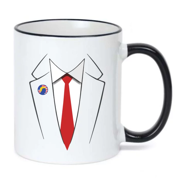 President Trump Suit US President Easy Costume Black Color Changing Mug