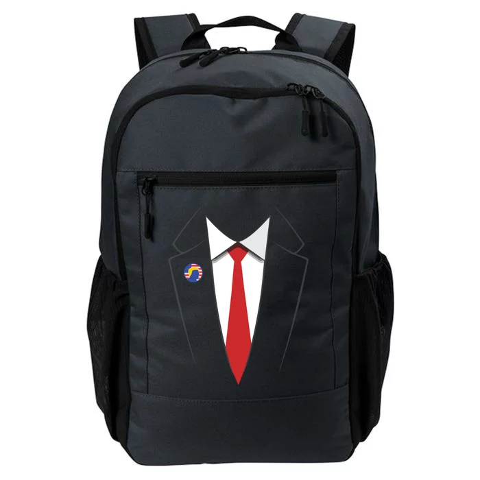 President Trump Suit US President Easy Costume Daily Commute Backpack