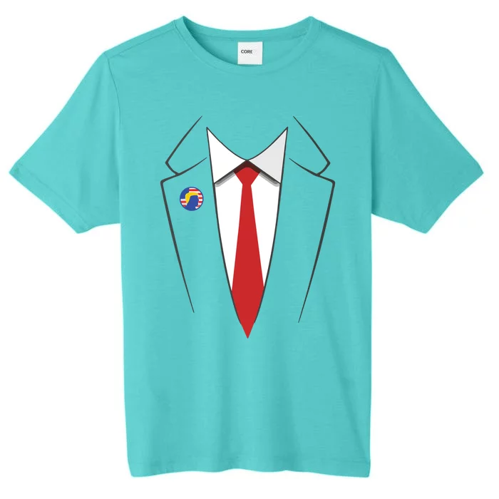 President Trump Suit US President Easy Costume ChromaSoft Performance T-Shirt