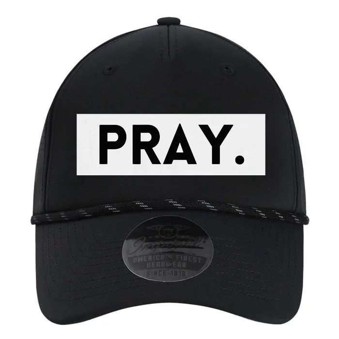 Pray Trendy Spiritual Christian Performance The Dyno Cap