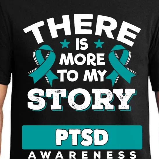 Post Traumatic Stress Disorder Awareness Ribbon Funny Gift Pajama Set