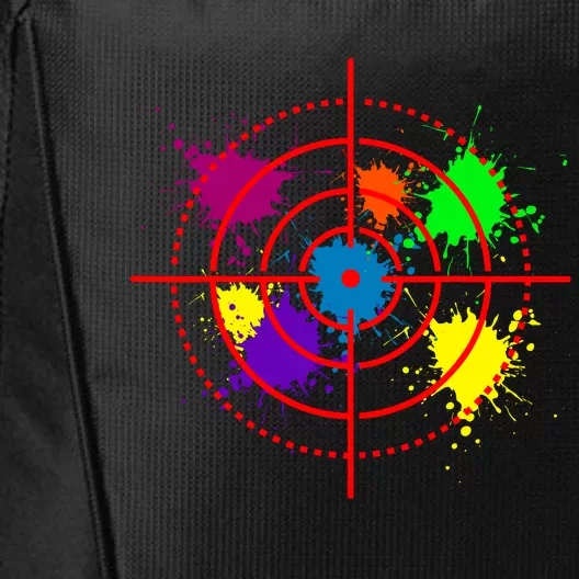 Paintball Target Shooting Sport Paintballer Air Gun Paint City Backpack