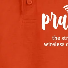 Prayer The Strongest Wireless Connection Dry Zone Grid Performance Polo