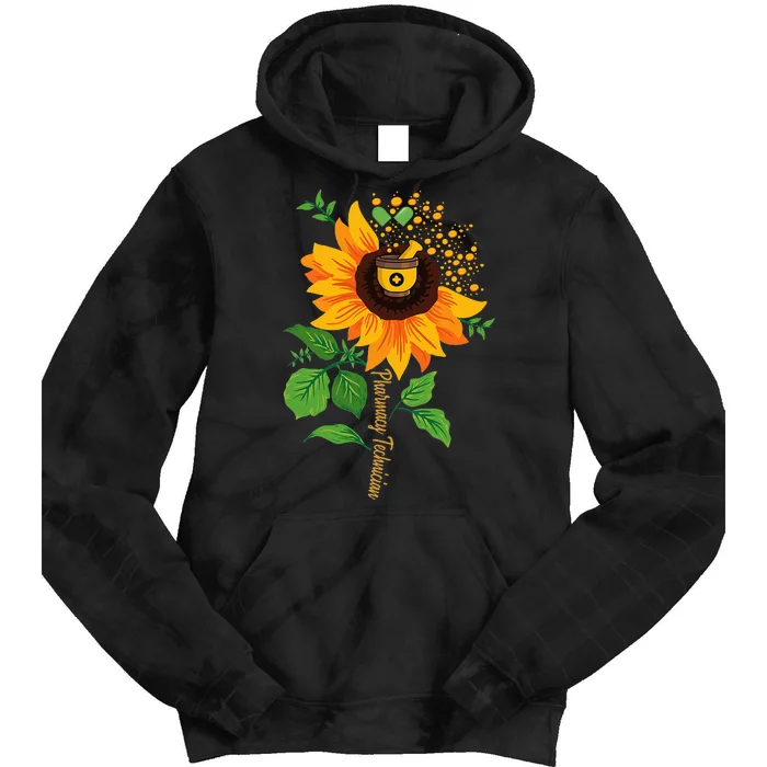 Pharmacy Technician Student Design for a Pharmacist Tie Dye Hoodie