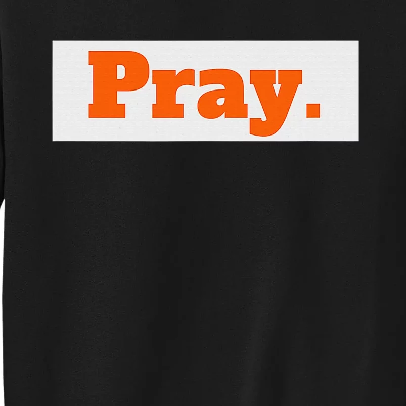 Pray Trendy 's Graphic Spiritual Christian Sweatshirt