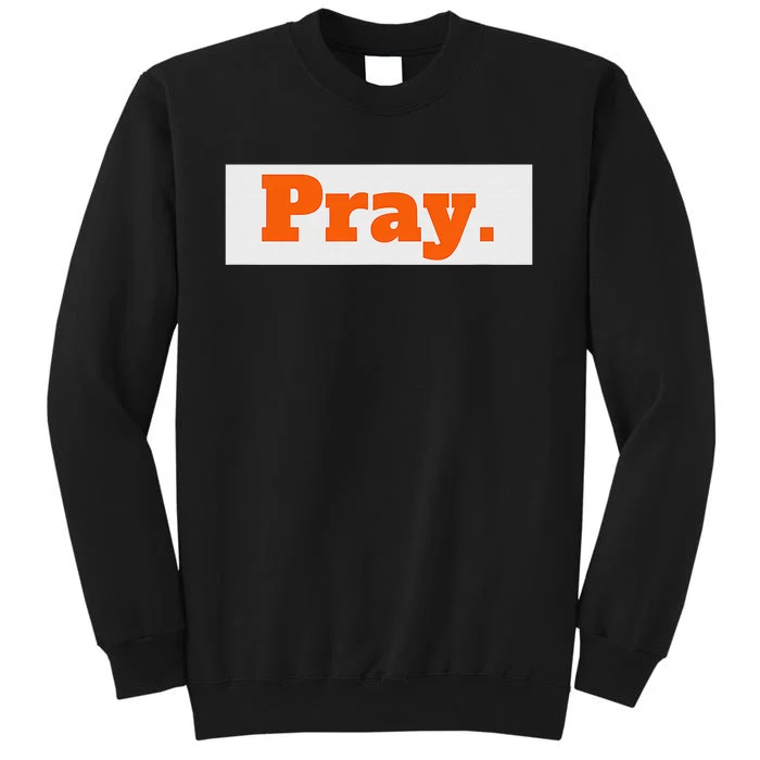 Pray Trendy 's Graphic Spiritual Christian Sweatshirt