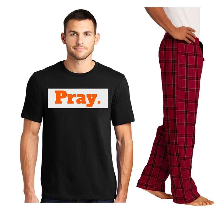 Pray Trendy 's Graphic Spiritual Christian Pajama Set