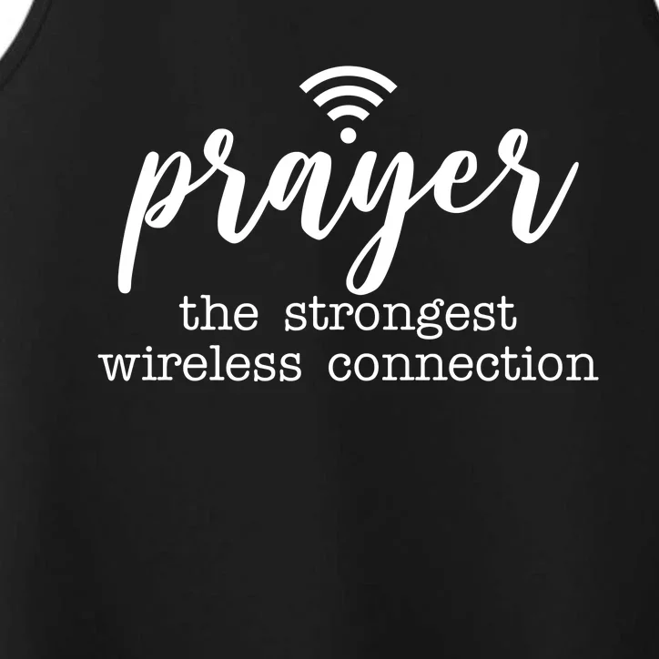 Prayer The Strongest Wireless Connection Performance Tank