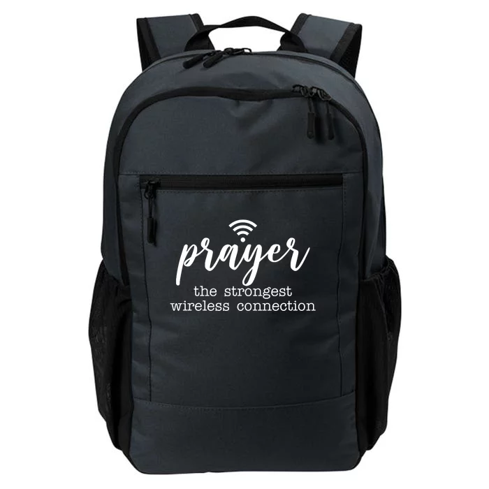 Prayer The Strongest Wireless Connection Daily Commute Backpack