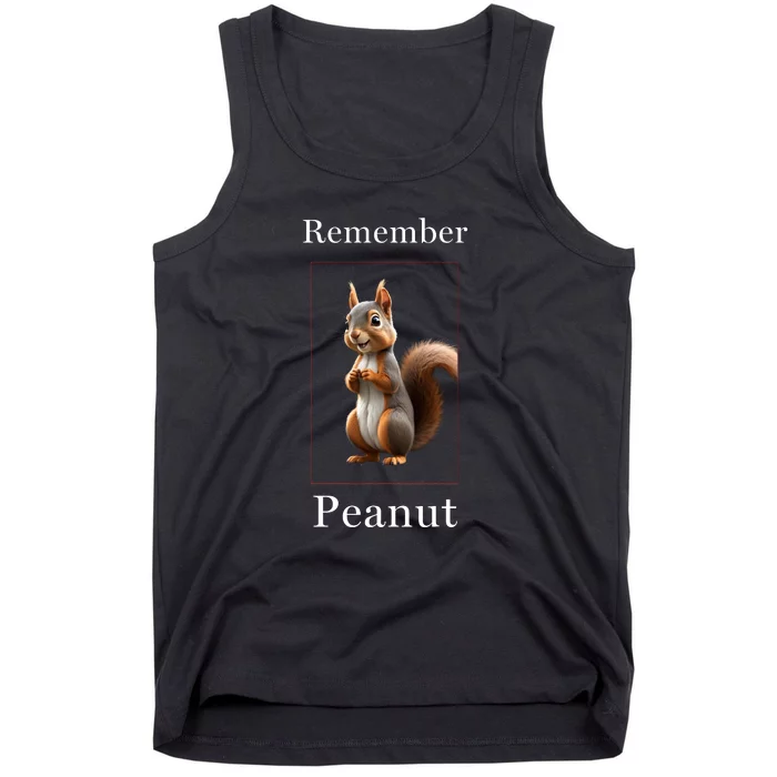 Peanut The Squirrel Tank Top