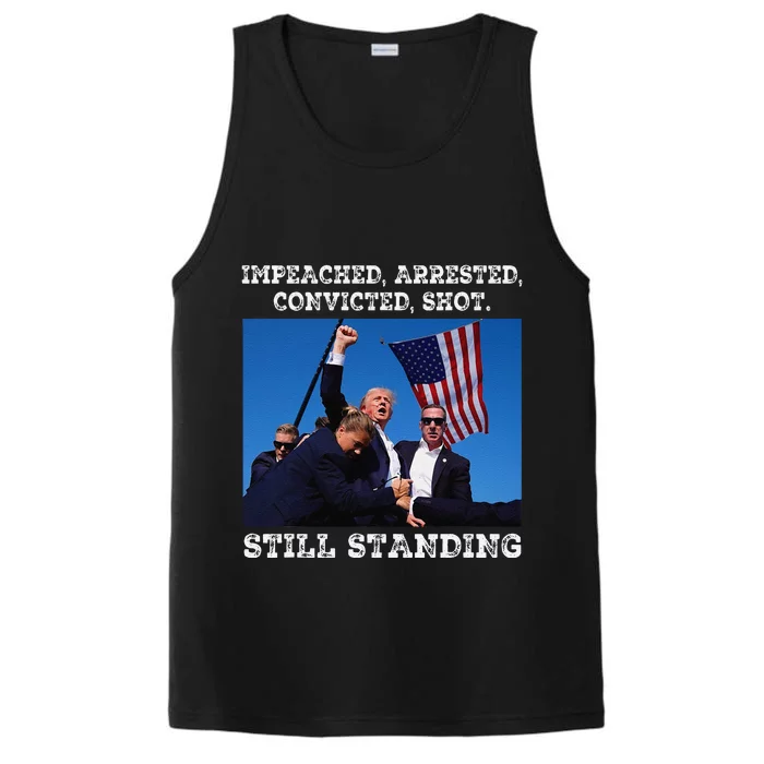 President Trump Still Standing Pro Trump 2024 Performance Tank