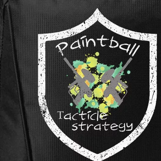 Paintball Tactile Strategy For Paintballers City Backpack