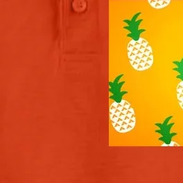 Pineapple Tropical Summer Dry Zone Grid Performance Polo