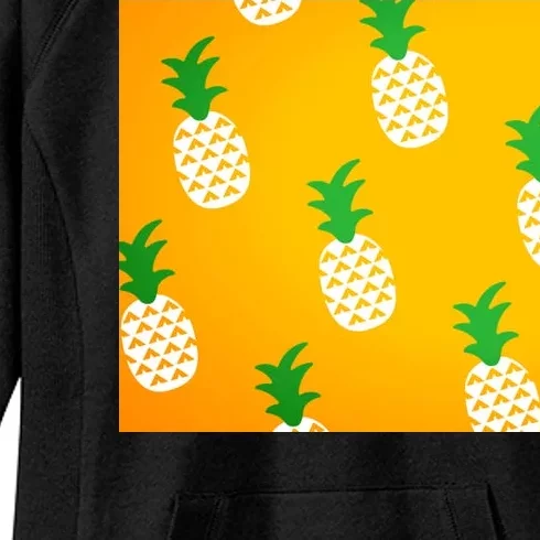 Pineapple Tropical Summer Women's Fleece Hoodie