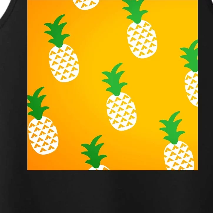 Pineapple Tropical Summer Performance Tank