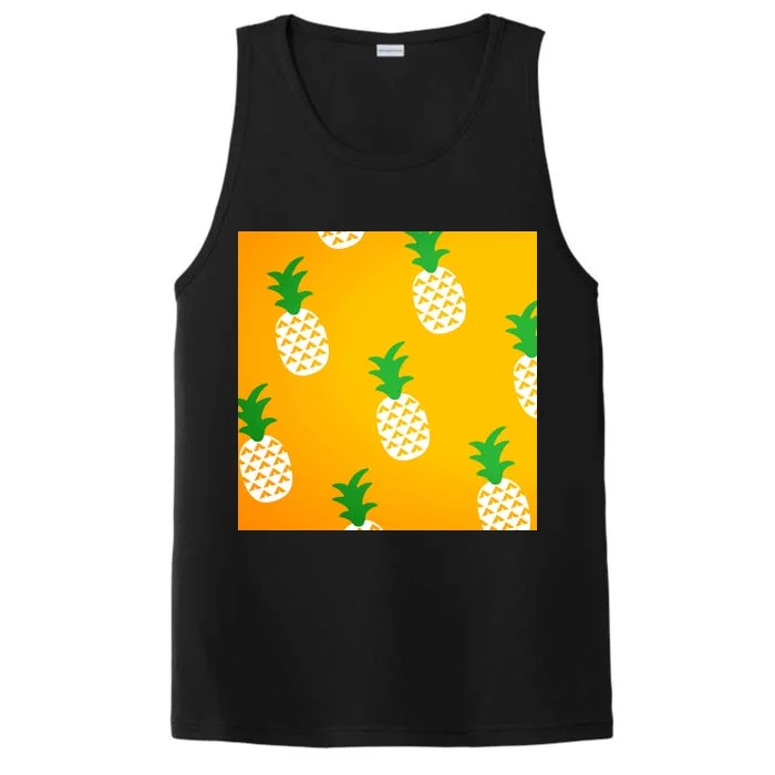 Pineapple Tropical Summer Performance Tank