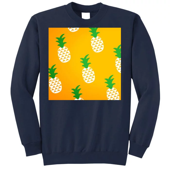 Pineapple Tropical Summer Tall Sweatshirt