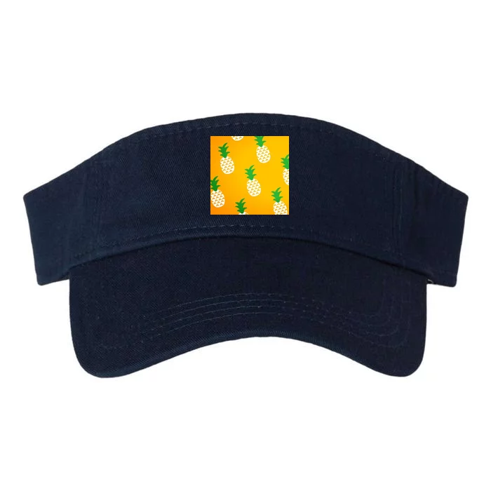 Pineapple Tropical Summer Valucap Bio-Washed Visor