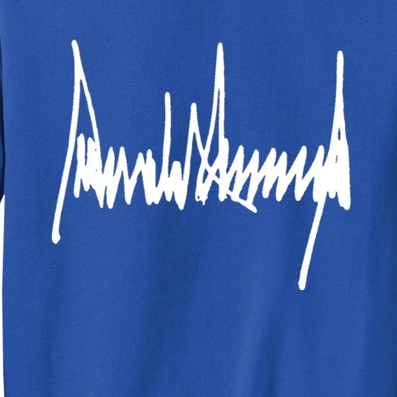 President Trump Signature Great Gift Tall Sweatshirt