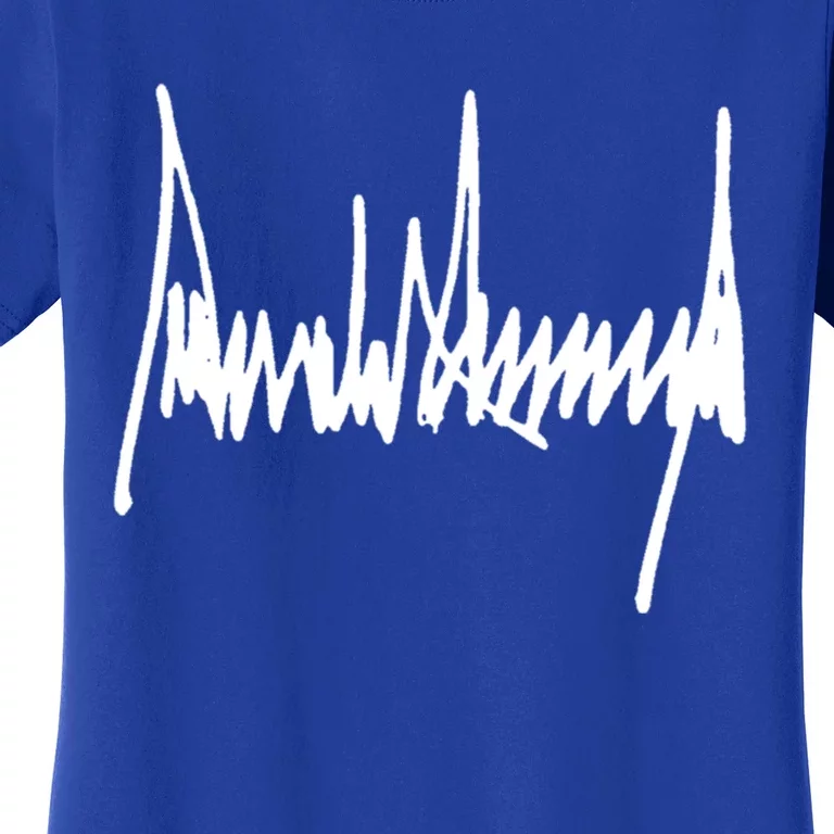 President Trump Signature Great Gift Women's T-Shirt