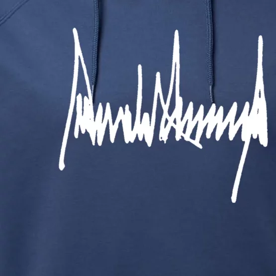 President Trump Signature Great Gift Performance Fleece Hoodie