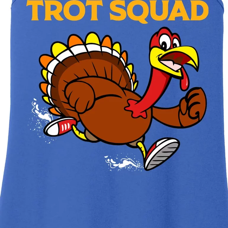 Pilgrim Trot Squad Gift Happy Thanksgiving Turkey Day Cool Gift Ladies Essential Tank