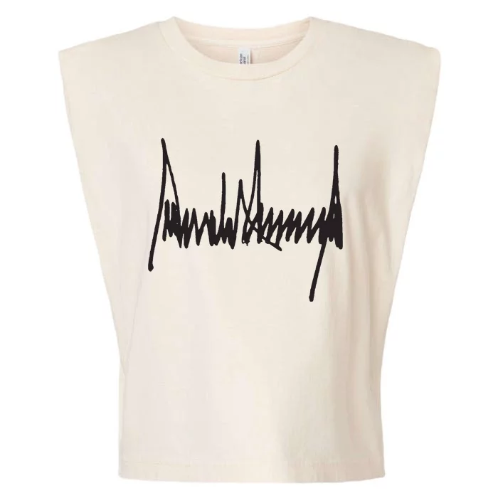 President Trump Signature Garment-Dyed Women's Muscle Tee