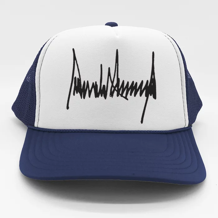 President Trump Signature Trucker Hat