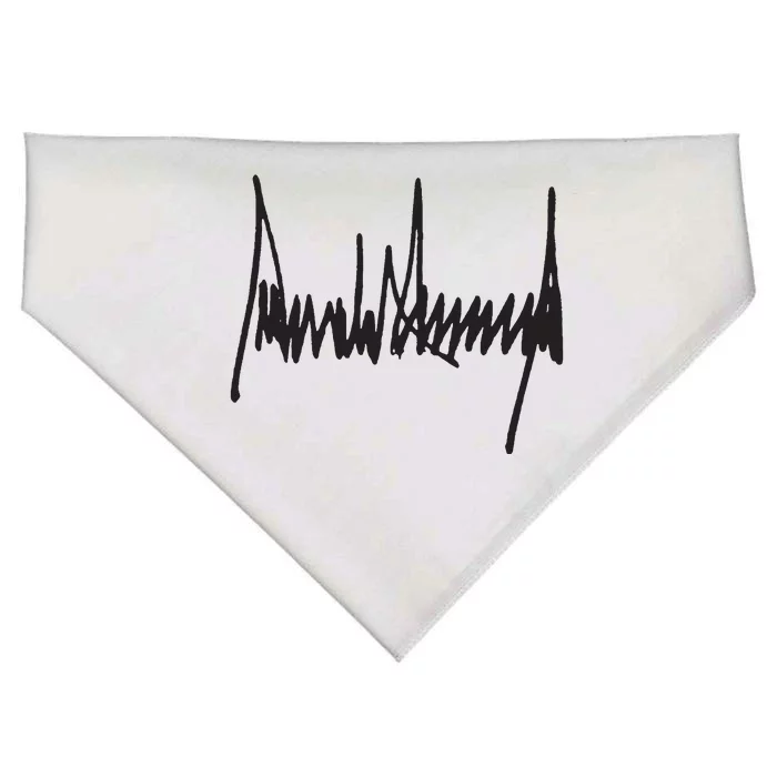 President Trump Signature USA-Made Doggie Bandana