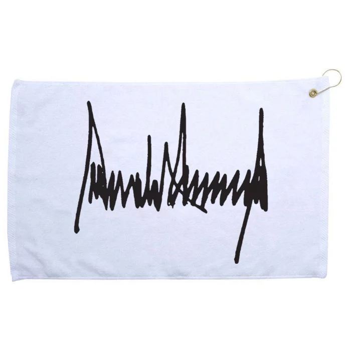 President Trump Signature Grommeted Golf Towel