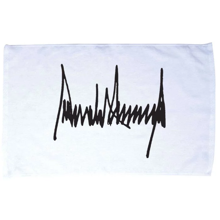 President Trump Signature Microfiber Hand Towel