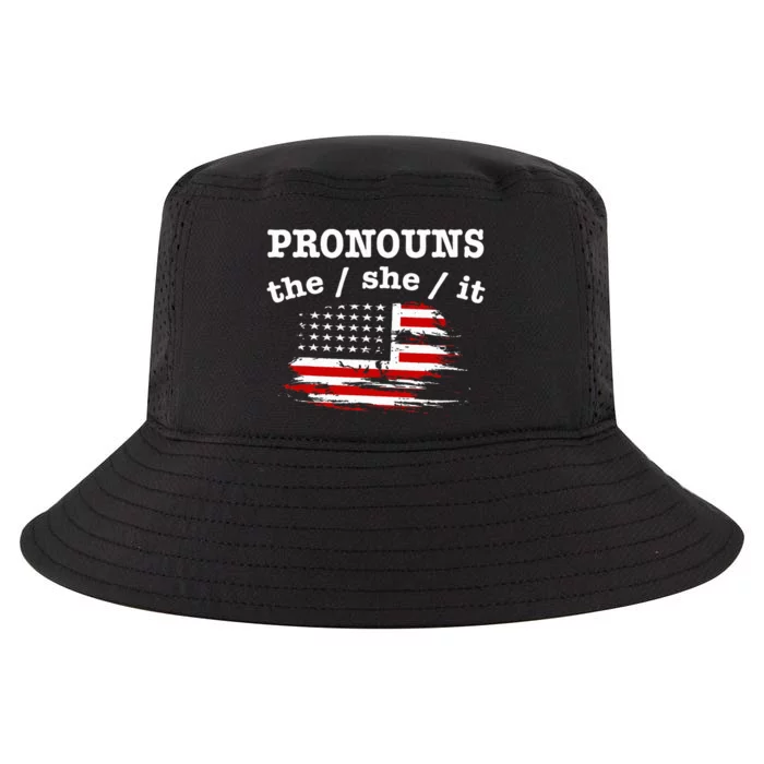 Pronouns The She It Cool Comfort Performance Bucket Hat