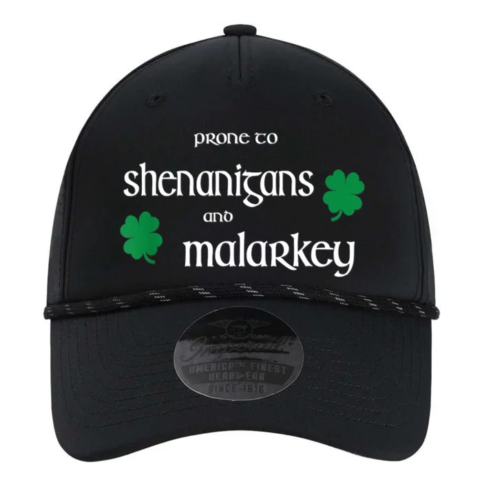 Prone To Shenanigans And Malarkey Funny Irish Pride Performance The Dyno Cap