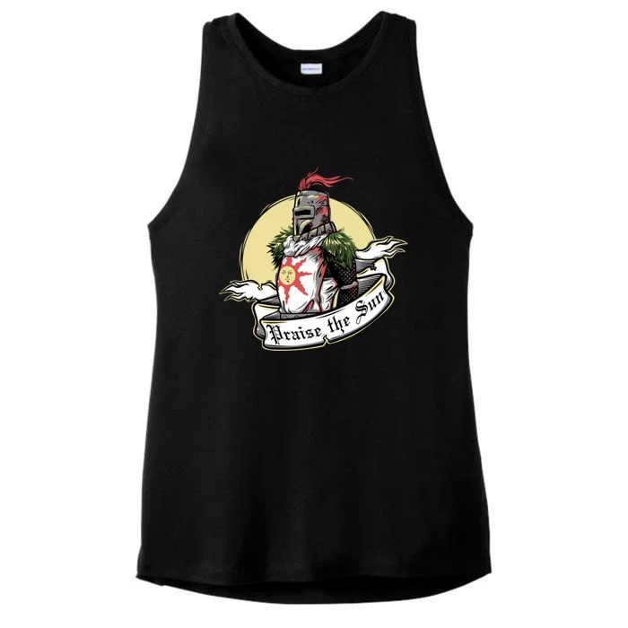 Praise The Sun Ladies Tri-Blend Wicking Tank