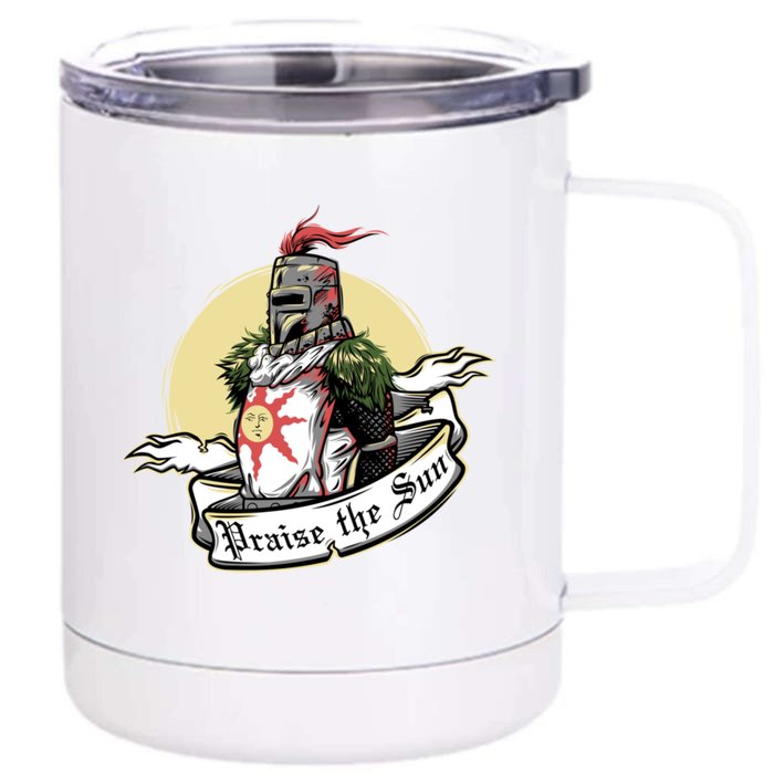 Praise The Sun Front & Back 12oz Stainless Steel Tumbler Cup