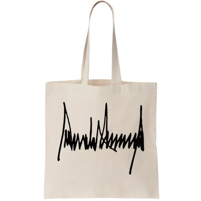 President Trump Signature Tote Bag